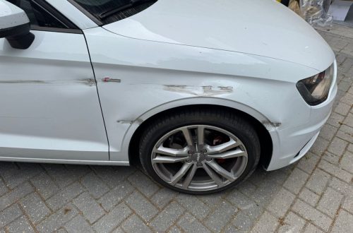 Kras en deuk SMART repair op achterzijde
